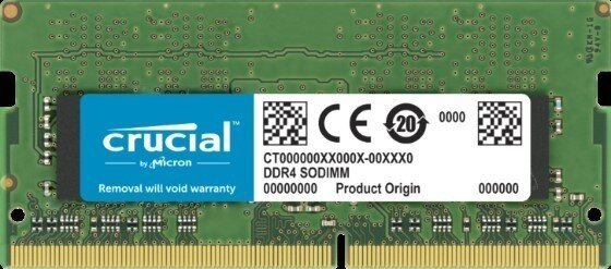 Crucial 32GB 1x32GB DDR4 SODIMM 3200MHz CL22 1 2V-preview.jpg